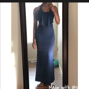 💙 blue maxi dress